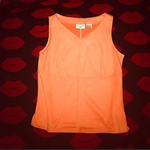 KATHY IRELAND ✿ NWOT SUEDE FEEL SLEEVELESS TOP